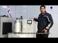 Máquina de brasagem a vácuo de 380 V 3 fases 5 fios / 20 kW para brasagem a alta temperatura