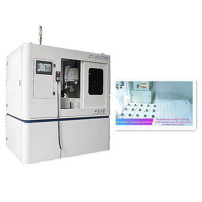 Máquina de laser de fibra CNC com 380V-3 fases-5 fios 50Hz fonte de alimentação e rotativo A Axis CNC sistema