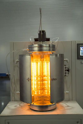 Máquina automática de soldadura a vácuo de brasagem com 180 * 500mm de tamanho da câmara e 10 -2 Pa taxa de vácuo
